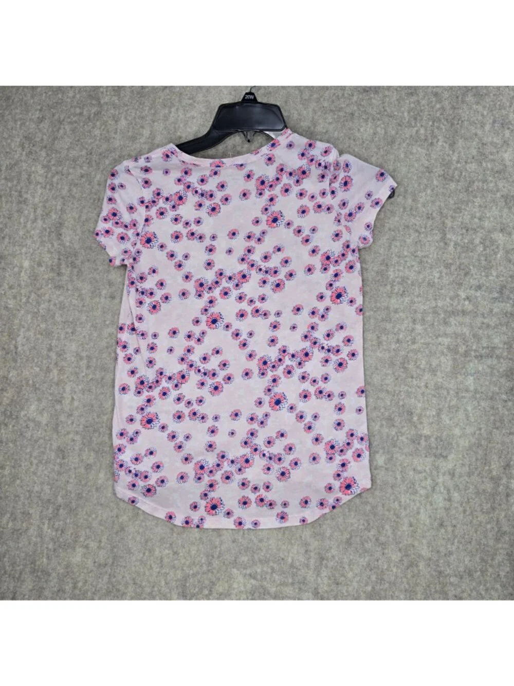 Old Navy Girls Relaxed Fit Floral T-Shirt XL Pink & Purple